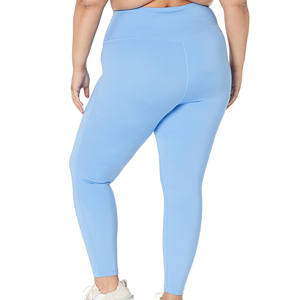 Mallas de cintura alta con logotipo personalizado, mallas deportivas, mallas de LICRA para mujer, mallas para mujer a la venta - Product Image 4