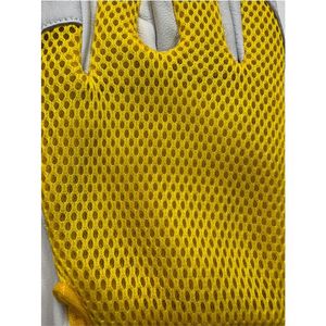 Guantes de montaje de cuero de grano de cabra personalizables de alta calidad antideslizantes para uso diario en exteriores ignífugos para trabajar - Product Image 5