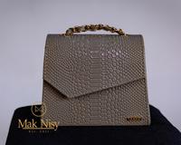 Bolso bandolera de piel sintética Mak Nisy para mujer