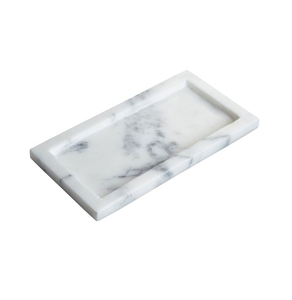 ถาดเสิร์ฟหินอ่อนลายหินอ่อนสำหรับโรงแรมดีไซน์ตามสั่งถาดเสิร์ฟหินอ่อนของตกแต่งโรงแรม - Product Image 3