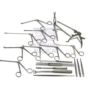 Ensemble d'instruments ORL personnalisés à faible quantité minimale de commande Source d'alimentation manuelle en acier inoxydable dernière conception vente en ligne certifiée CE classe I haute - Product Image 6