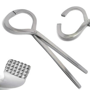 Probador de pezuñas profesional Herramientas de herrador Pinzas de pezuñas de caballo de acero inoxidable - Product Image 6