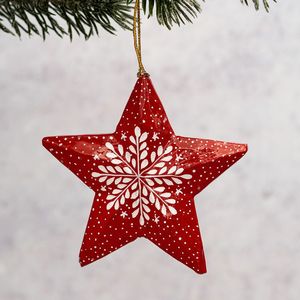 Ornements muraux de Noël en bois naturel pour les intérieurs de style scandinave apportant simplicité et sensation de vacances chaleureuse - Product Image 4