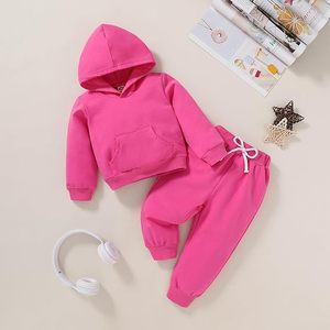 Conjunto de Sudadera con Capucha y Pantalones de Forro Polar para Niños, Cálido para Invierno, Dos Piezas, 100% Algodón, Alta Calidad, Diseño Personalizado OEM - Product Image 1