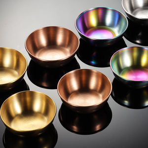 Bol de service élégant en métal pour table de restaurant d'hôtel avec finition de qualité supérieure - Product Image 1