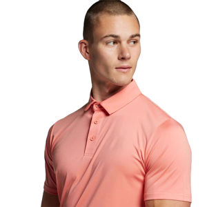 เสื้อผู้ชายผ้าฝ้ายแห้งเร็วสีพื้นแขนสั้นกลางแจ้ง - Product Image 2