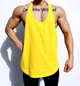 Singlet de sport pour homme OEM, débardeur personnalisé en coton et élasthanne, vêtements de sport décontractés pour la musculation, le fitness, le sport, débardeur de sport - Product Image 5