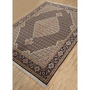 Alfombra de Lana Azul Anudada a Mano Aalam Pae-4765, Rectangular de 9x12, con Patrón de Medallón, para Decoración de Sala de Estar o Uso en Pasillos - Product Image 2