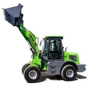Chargeuse sur pneus hydraulique verte avec godet, modèle Mountain Raise, à vendre aux enchères - Product Image 1