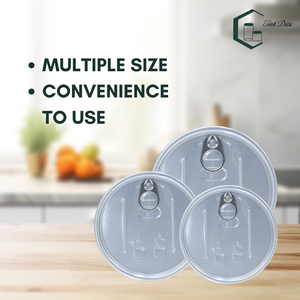 Tapa de lengüeta de aluminio con sello de grado Industrial, diseño acanalado de fácil apertura, botellas de bebidas duraderas para alimentos y bebidas TINH DIEU VIETNAM - Product Image 3