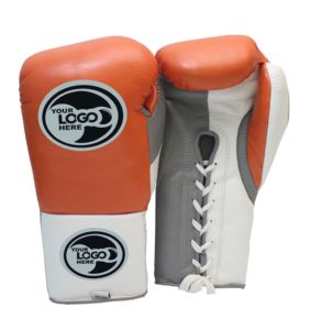 Gants de boxe professionnels personnalisés à lacets pour l'entraînement et le sparring, en cuir véritable, antidérapants, respirants, légers et anti-humidité - Product Image 6