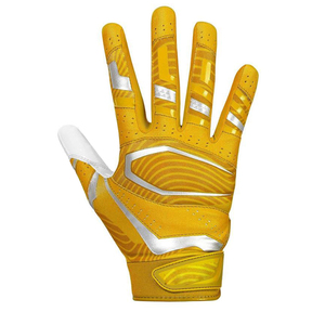 Guantes de Fútbol Americano de Nuevo Diseño, Cómodos, Transpirables, de Poliéster Sostenible, Antideslizantes, Personalizables, de Alta Calidad, Talla Grande - Product Image 5