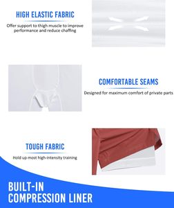 Custom Athletic Mesh <b>Shorts</b> <b>with</b> Compression Liner <b>Phone</b> <b>Pocket</b> Sporty Style for Workout Sports Fitness Gym Running Jogging - Product Image 3