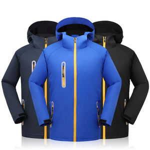 Men's Softshell Windproof <b>Jackets</b> <b>Fleece</b> <b>Lining</b> Waterproof Coats Hiking Sports Running Windbreaker Soft Comfortable Sports - Product Image 3