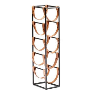 Estante de madera para 8 botellas de vino, artículo artesanal, decoración del hogar y decoración de bar, estante para vino, tamaño de botella personalizado disponible moderno L - Product Image 2