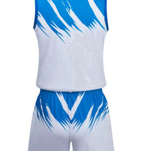 Uniforme de basket-ball personnalisé de haute qualité en polyester pour sports de plein air - Product Image 6