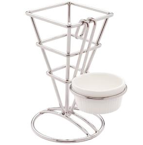 Best-seller Support pour cornet de crème glacée en acier inoxydable de qualité supérieure, finition élégante idéale pour un service élégant de crème glacée - Product Image 5