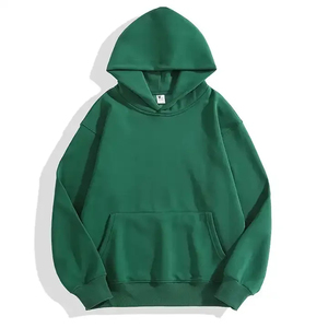 Streetwear en coton pour hommes Oem Service Oversized Hiphop Drop Shoulder Pullover Heavyweight Hoodie Custom Hoodie Manufacturer - Product Image 6