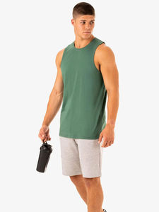 Débardeur de gymnastique pour hommes sur mesure de haute qualité sans manches Design confortable Fit parfait pour les séances d'entraînement - Product Image 4