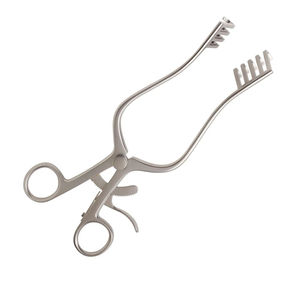 Écarteur à retenue automatique 4x5 dents émoussées Instrument chirurgical en acier inoxydable Écarteur à retenue automatique Durable - Product Image 5
