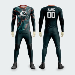 All Season Soccer Wear female <b>Goalkeeper</b> Uniform New Design 2026 sublimated long sleeve jersey with <b>shorts</b> - Product Image 4