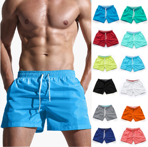 Pantalones cortos de gimnasio hechos a medida de alta calidad para hombres Patrón sólido Ecológico Entrenamiento Jogging Pantalones cortos para correr-Venta al por mayor - Product Image 2