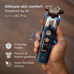 Afeitadora Eléctrica Triple Lift Cut System para Uso en Seco/Húmedo, Cuchillas Rotatorias de Precisión, Tecnología de Afeitadora Rotatoria de Repuesto, Lavable IPX7 - Product Image 1