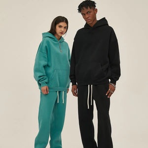 Sweats streetwear sweat à capuche de luxe 100 coton Pull Logo personnalisé Impression Broderie Unisexe Blank Plain Hoodies - Product Image 1