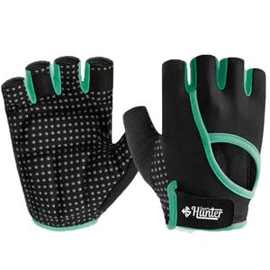 Unisex medio dedo gimnasio entrenamiento guantes hombres y mujeres Fitness levantamiento de pesas equipo de protección hecho de poliéster - Product Image 2