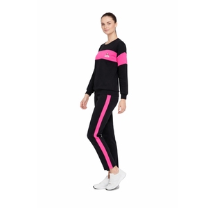 Ensemble de survêtement sport pour femmes de haute qualité, surdimensionné, noir et rose, respirant, vêtements de sport, tenue deux pièces pour femmes - Product Image 2