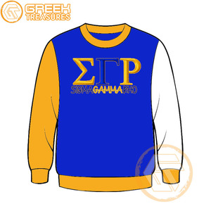 Sudadera de lana de algodón Sigma Gamma Rho personalizada de alta calidad, Jersey bordado, chaqueta para mujer, ropa griega, estilo de hermandad - Product Image 2