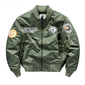 Productos de Tendencia 2025, Novedades, Chaqueta Bomber de Cuero Personalizada, Chaqueta Impermeable de Nailon, Chaqueta Bomber - Product Image 2