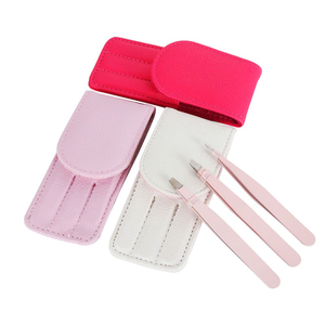 Pinzas para Cejas de Acero Inoxidable de Alta Calidad de Marca Privada OEM, Forma Clásica Personalizada para Extensiones de Cejas - Product Image 6