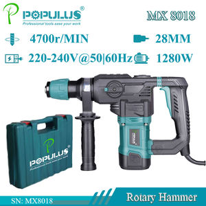 آلة حفر يدوية صغيرة عالية السرعة وبجودة عالية من iPOPULUS، مجموعة أدوات حفر تعمل باليد وبطاقة الكهربائية العظمى - Product Image 2