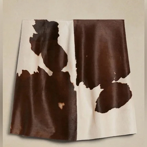 Jupe en cuir de vachette décontractée confortable de haute qualité pour femmes Style Unique avec différentes couleurs vêtements de mode respirants pour l'usure - Product Image 5