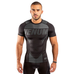 MMA BJJ Entraînement Rash Guards Gym Fit Compression Anti UV HQ Imprimer Sublimé Jiu Jitsu Kimono Kimono de Jiu Jitsu Vêtements - Product Image 1