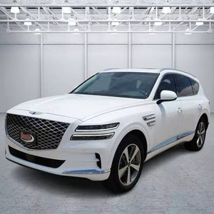 2024 Genesis GV80 Prestige Signature utilisé SUV intérieur foncé cuir boîte de vitesses automatique R17 gaz 4L gauche alliage d'aluminium panoramique - Product Image 1