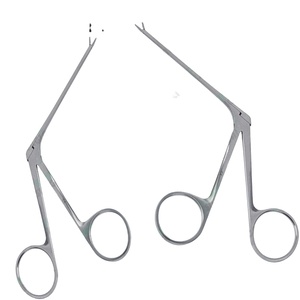 Fórceps de pólipos microscópicos de oído medio reutilizables de alta calidad, base de instrumentos quirúrgicos por Hasni Surgical CE ISO aprobado - Product Image 1