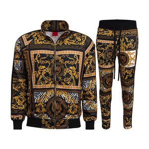 Vente en gros, entraînement, Fitness, sport, piste hautement recommandée, pull personnalisé, pantalon, ensemble deux pièces, survêtement pour hommes - Product Image 1