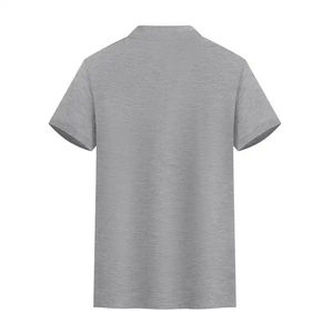 Chemises pour hommes de haute qualité, nouvelle mode, personnalisées, respirantes, confortables, streetwear, tricotées unies, séchage rapide, élasthanne/coton - Product Image 4