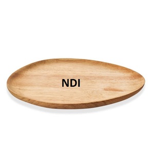 Bandeja para servir alimentos para bodas y otras fiestas, bandeja para servir de madera con acabado esmaltado, gran oferta, artículos de catering para servidor de cena - Product Image 4