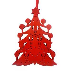 Cây thông giáng sinh hiện đại ngôi sao và đồ trang trí cây thông trang trí làm bằng gỗ xoài cây thông giáng sinh - Product Image 3