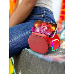 Portable <b>Wireless</b> Rechargeable Bluetooth <b>Speaker</b> with FM Radio - Assorted Colors - Product Image 5