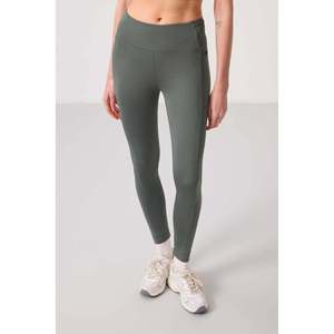 Leggings Tommylife para Mujer, de Poliéster y Elastano, Ajuste Estándar, Flexibles, Color Caqui, Ideales para Ropa Deportiva, Gimnasio y Yoga - Product Image 5