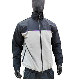 Ensemble de survêtements personnalisés de haute qualité combinaison coupe-vent d'entraînement pour hommes vente en gros de survêtement utilitaire combinaison imperméable pour hommes - Product Image 5