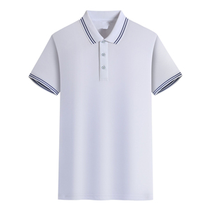 Algodón Piqué personalizado de alta calidad para Polo para hombres y mujeres uniforme de Oficina de Impresión sólida para el trabajo promocional para polo con - Product Image 2