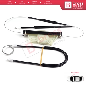 Kit de réparation de lève-vitre BP8583 avant droit pour Fabia MK1 1999-2008 4/5 portes Praktik Van 6Y0837656 - Product Image 2