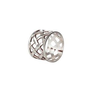 Anneaux de serviette ronds de qualité supérieure en métal poli or de luxe Design élégant Qualité supérieure à des prix exceptionnels Décor de table élégant - Product Image 3