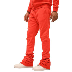 กางเกงวิ่งขาบานสำหรับผู้ชายสีล้วนจาก viky Industries - Product Image 1