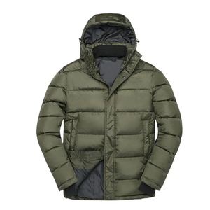 Chaqueta acolchada personalizada cálida, abrigo de burbujas, chaqueta Parka acolchada de algodón para hombres, ropa de abrigo de invierno duradera para viajes - Product Image 4